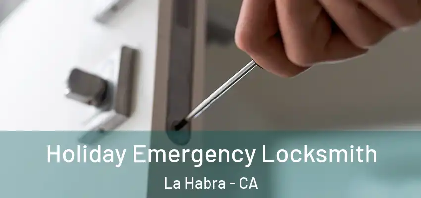  Holiday Emergency Locksmith La Habra - CA
